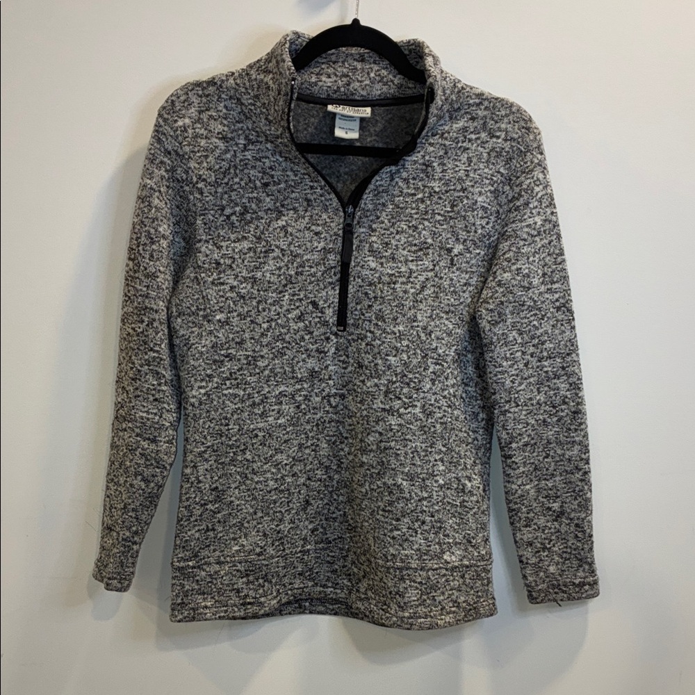 Artisans The Art of Apparel Heathered Knit Pullover Small